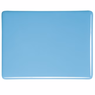 Bullseye 0216-30 3mm COE 90 ciánkék fusing üveg