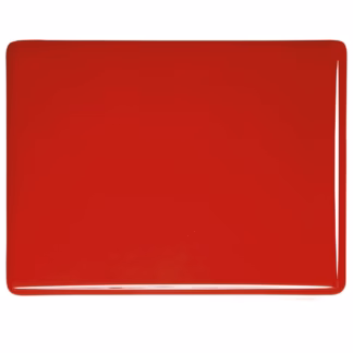 Bullseye 0225-30 3mm COE 90 paradicsompiros fusing üveg