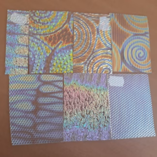 Dichroic COE90 darabok,transzp. üveg ATF