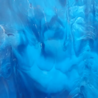 Kokomo 123 ML középkék-királykék félopál üveg