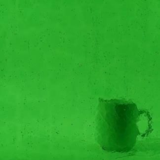 PV 1501 sötétzöld katedrál transzparens üveg