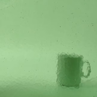 PV 1512 halványzöld katedrál transzparens üveg