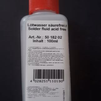 Forrasztóvíz savmentes 100 ml