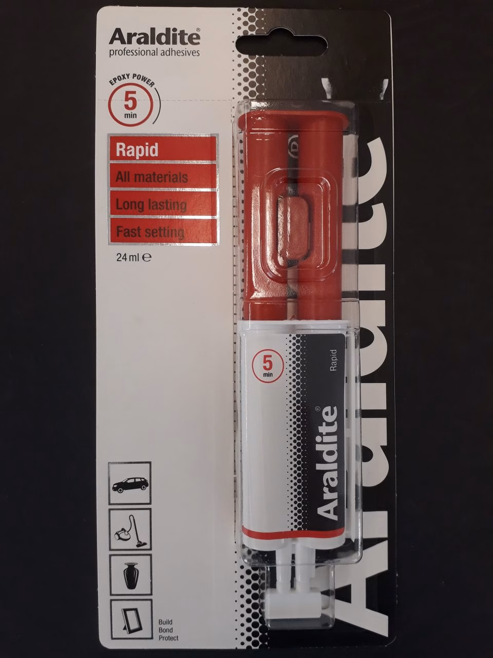 Araldit Rapid Syringes kétkomponensű ragasztó