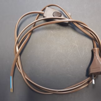 Lámpazsinór kapcsolóval barna 2 * 0,75  2m