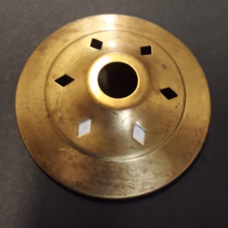 Lámpatető kör 5,4 cm átm. rombuszlyukas