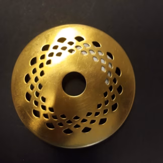 Lámpatető kör 6,3 cm átm.perforált