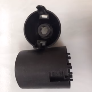 Foglalat E27 fekete műa.