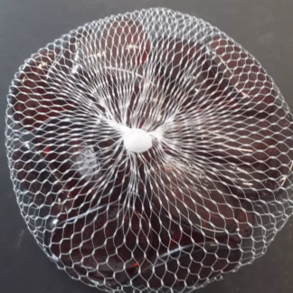 Üvegkavics áttetsző piros (festett)  25/45 mm 500 gr.