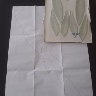 Fazettakép CH 1927 7 darabos 6*47 cm