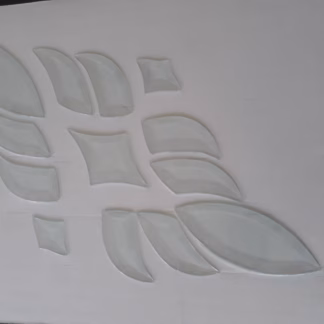 Fazettakép CH 1923 13 darabos 17,5*45 cm