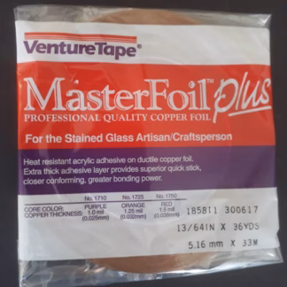 Rézfólia V rézhátú 5,2mm;13/64",33 m