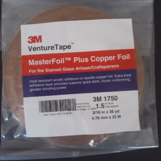 Rézfólia V rézhátú 4,8mm;3/16",33 m