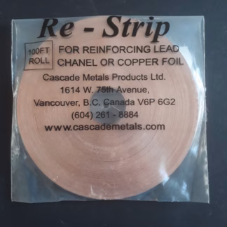 Merevítő rézszalag 30m  4,0mm;5/32"