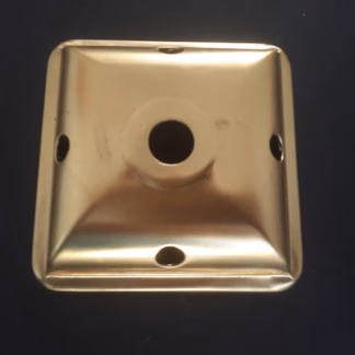 Lámpatető 7,2 cm oldallal, négyzetes