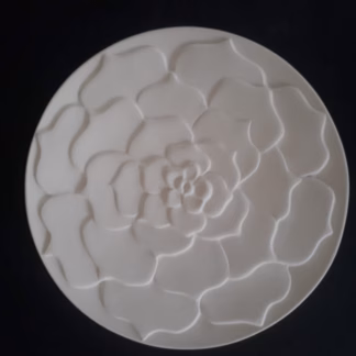 Fusingforma kaktuszmintás kör átm 12 cm