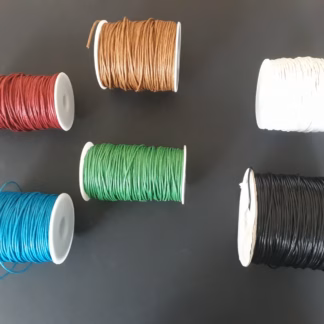 Viaszolt zsinór vegyes színekben 1,5 mm