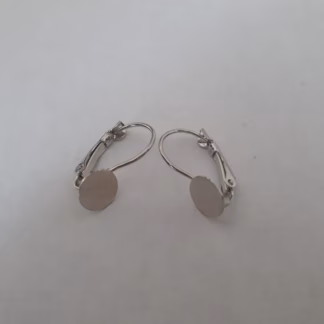 Fülbevaló tárcsás,patent 8 mm RH