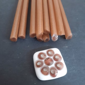 Üvegrúd M aventurin barna 5-6 mm