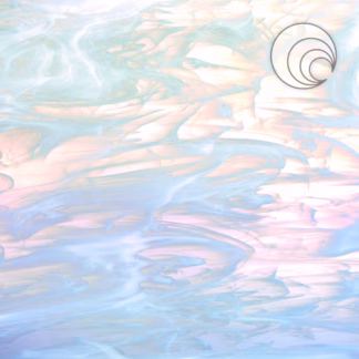 OGT 309F fátyolos fehér félopál fusing üveg