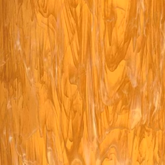 OGT 319-1F  középborostyán fusing félopál üveg