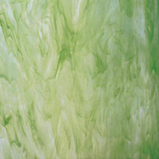 Spectrum 325-2 S  világoszöld-fehér félopál üveg