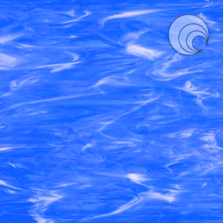 OGT 339-2F COE96 világoskék félopál fusing üveg