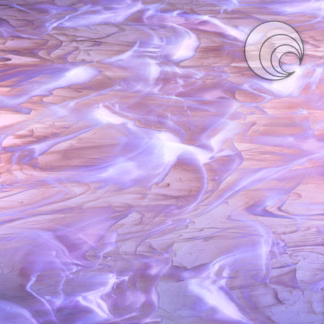 Spectrum 349-1 S halványlila félopál üveg