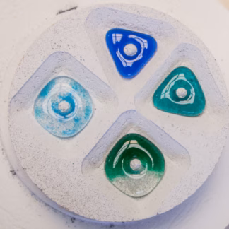 Fusingforma microboxhoz háromszög+négyszög