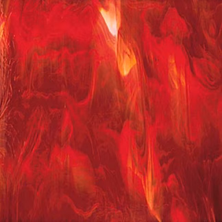 OGT 357-1F narancsospiros fusing félopál üveg