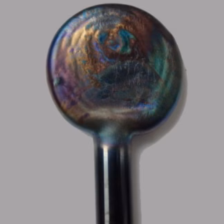 Üvegrúd M fémesborítású fekete 5-6 mm