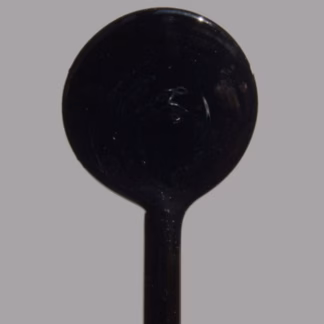 Üvegrúd M intenzív fekete opál 5-6 mm