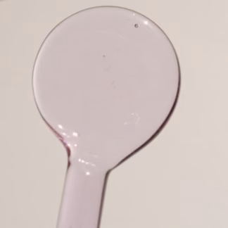 Üvegrúd M áttetsző világos ametiszt 5-6 mm