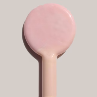 Üvegrúd M halvány rózsaszín opál 5-6 mm