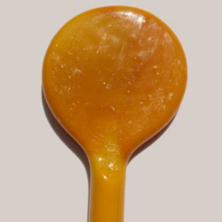 Üvegrúd M mustársárga  opál 5-6 mm