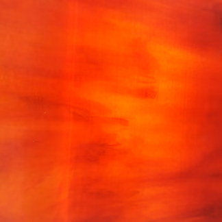 Y 5990 mandarin-piros COE96 transzp. fusing üveg