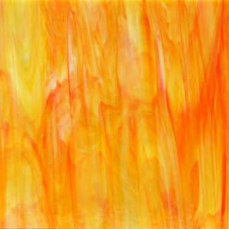 Spectrum 6076-83 CC narancs-sárga rücskös félopál üveg