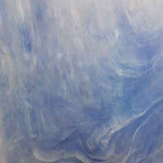 Yang 633V tengerkék-fehér üveg