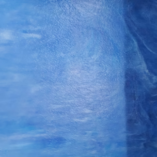 Yang 634V kék-fehér rücskös üveg