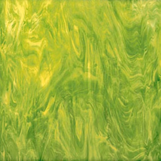 OGT 826-71F COE96 limezöld félopál fusing üveg