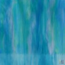 W 87 WO iri égkék félopál üveg