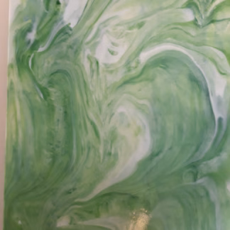 Yang A98 zöld-fehér üveg