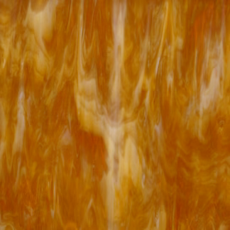 Yang 317-6 karamellbarna-fehér üveg