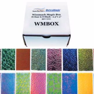 Dichroic COE90 készlet 16 db.(8 fek+8 tr.) üveg ATF WMBOX