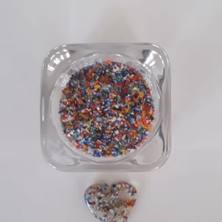 Millefiori darálék opál