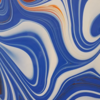 Spectrum FR23 SF COE96 kék-fehér-piros OA opál fusing üveg