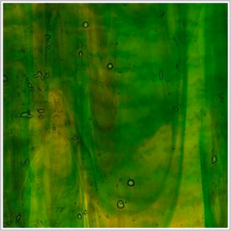 Kokomo 165 sötétzöld-borostyán opál üveg