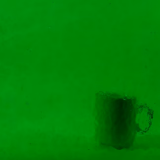 PV 1502 sötétzöld katedrál transzparens üveg