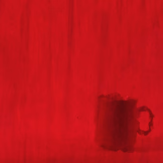 PV 4100 piros katedrál transzparens üveg