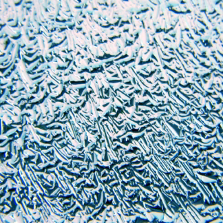 Dichroic COE96 STBKRSB fekete-kékesezüst kristályosodó 2mm üveg CBS